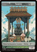 Shrine Token (Rainbow Foil) [Secret Lair: From Cute to Brute Tokens] - Destination Retro
