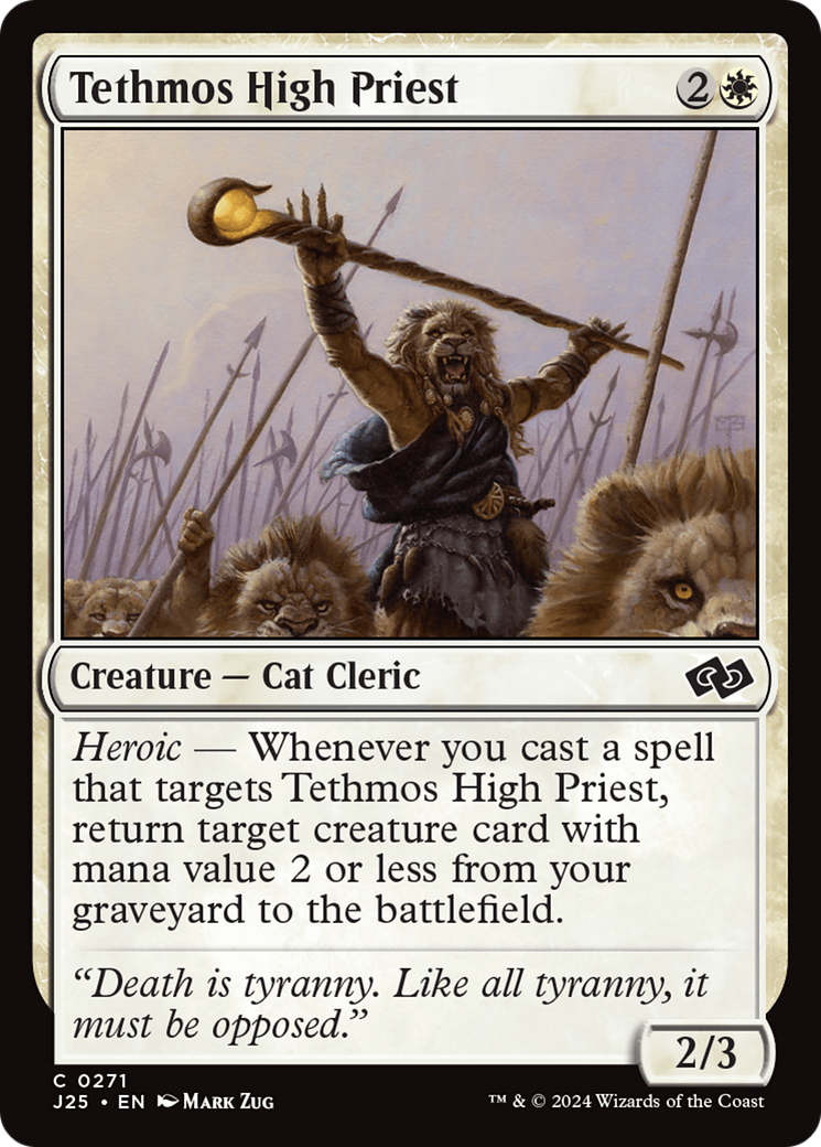 Tethmos High Priest [Foundations Jumpstart] - Destination Retro