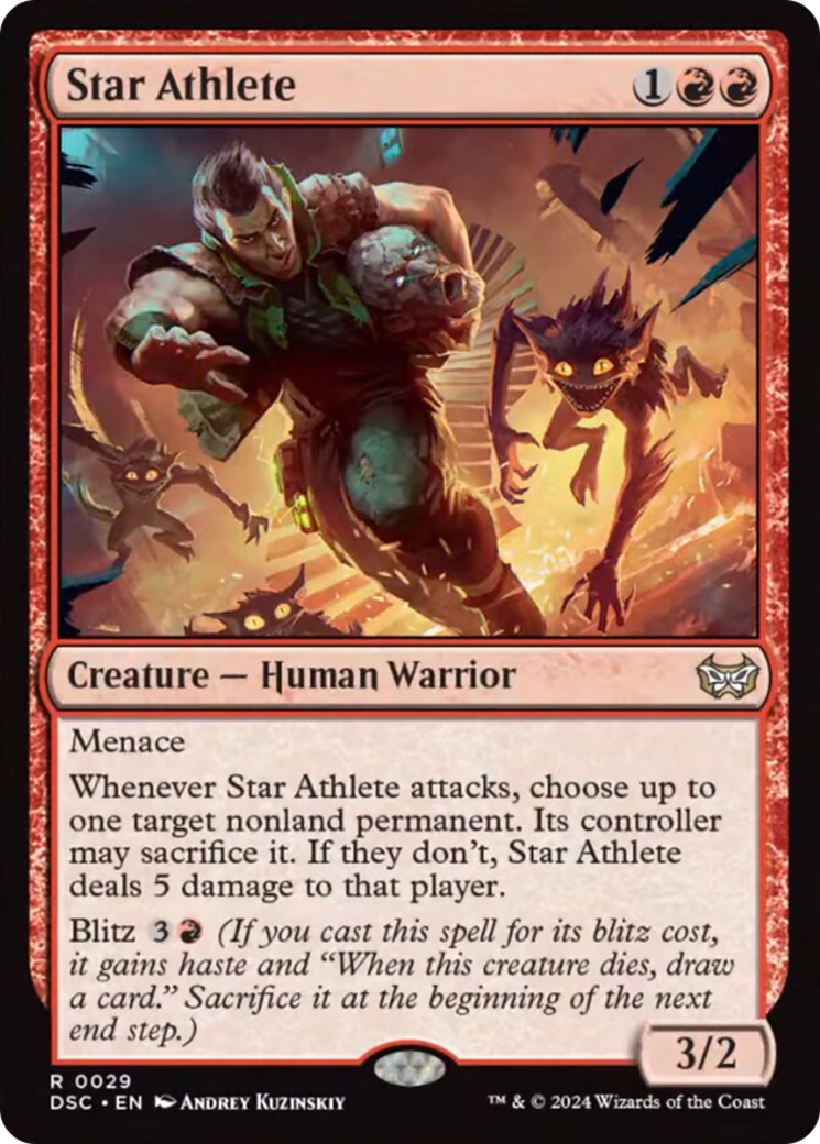 Star Athlete [Duskmourn: House of Horror Commander] - Destination Retro
