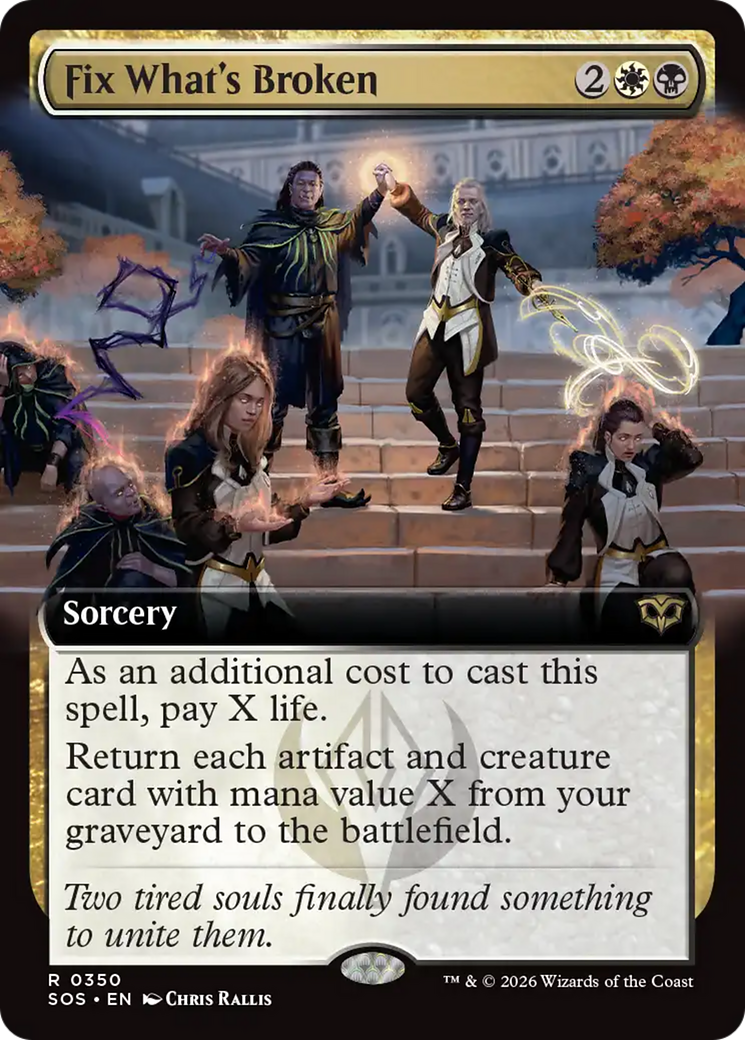 Fix What's Broken (Extended Art) [Secrets of Strixhaven] - Destination Retro