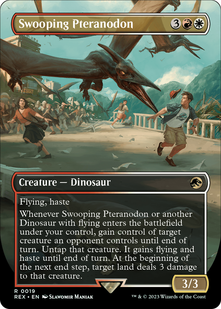 Swooping Pteranodon (Borderless) [Jurassic World Collection] - Destination Retro