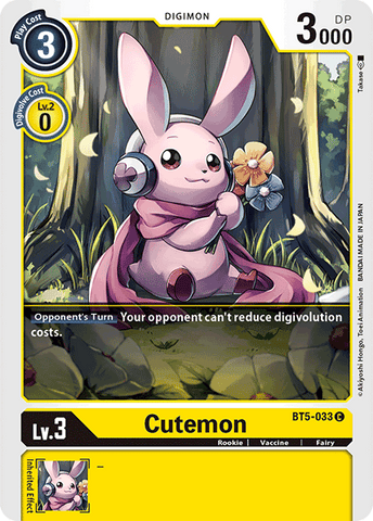 Cutemon [BT5-033] [Battle of Omni] - Destination Retro