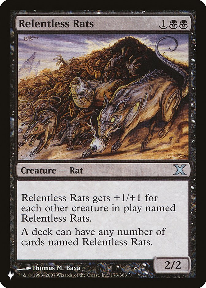 Relentless Rats [The List] - Destination Retro