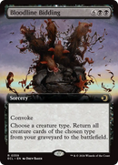 Bloodline Bidding (Extended Art) [Lorwyn Eclipsed] - Destination Retro