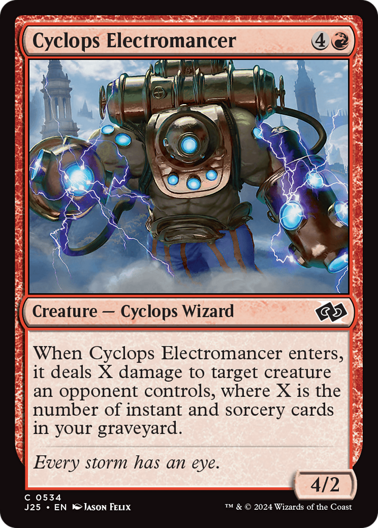 Cyclops Electromancer [Foundations Jumpstart] - Destination Retro