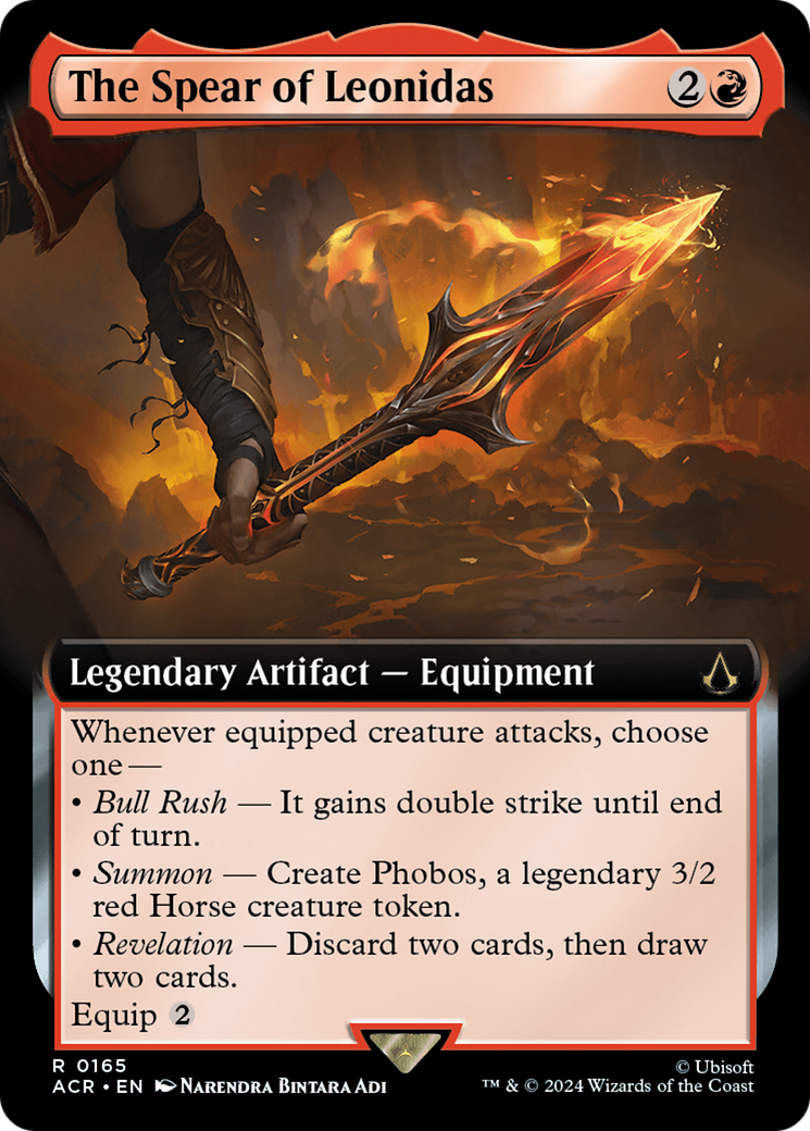 The Spear of Leonidas (Extended Art) [Assassin's Creed] - Destination Retro