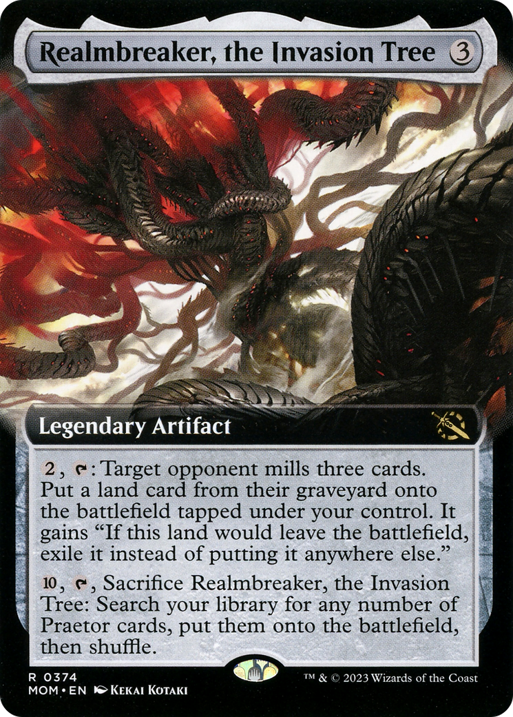 Realmbreaker, the Invasion Tree (Extended Art) [March of the Machine] - Destination Retro