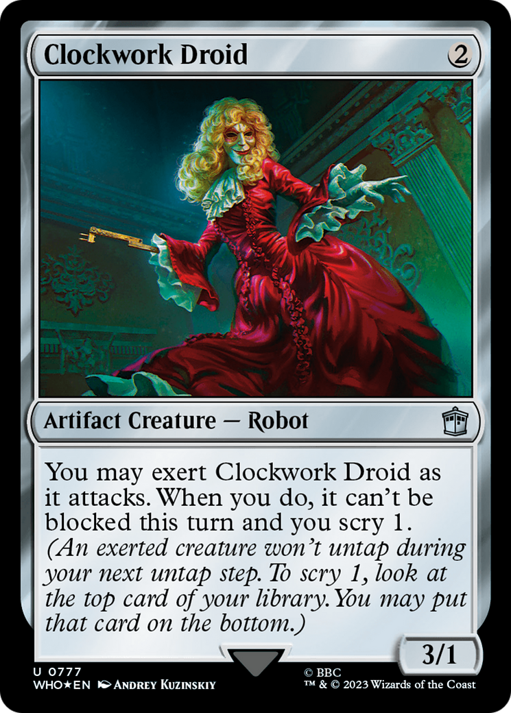 Clockwork Droid (Surge Foil) [Doctor Who] - Destination Retro