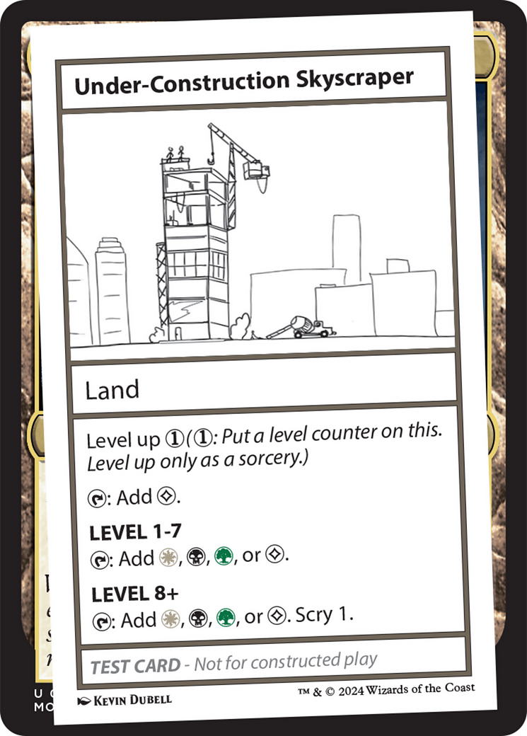 Under-Construction Skyscraper [Mystery Booster 2 Playtest Cards] - Destination Retro