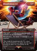 Blasphemous Act (1756) (Rainbow Foil) [Secret Lair Drop Series] - Destination Retro