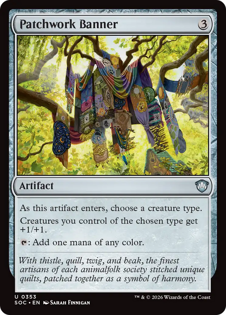 Patchwork Banner [Secrets of Strixhaven Commander] - Destination Retro