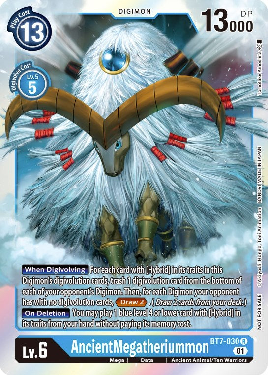 AncientMegatheriummon [BT7-030] (Event Pack 3) [Next Adventure Promos] - Destination Retro