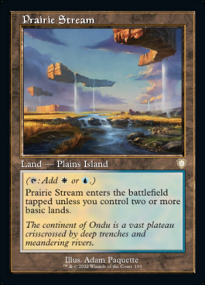 Prairie Stream (Retro) [The Brothers' War Commander] - Destination Retro