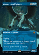 Consecrated Sphinx (Borderless Alternate Art) [Double Masters 2022] - Destination Retro