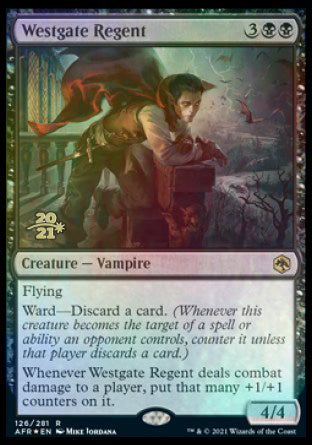 Westgate Regent [Dungeons & Dragons: Adventures in the Forgotten Realms Prerelease Promos] - Destination Retro