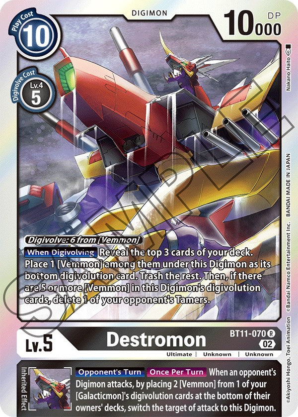 Destromon [BT11-070] [Dimensional Phase] - Destination Retro