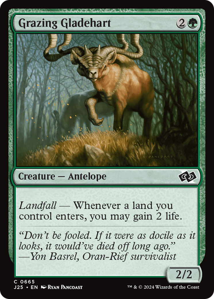 Grazing Gladehart [Foundations Jumpstart] - Destination Retro