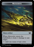 Meteorite // Plot Double-Sided Token [Outlaws of Thunder Junction Tokens] - Destination Retro