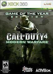 Call of Duty 4 Modern Warfare [Game of the Year] - Xbox 360 - Destination Retro