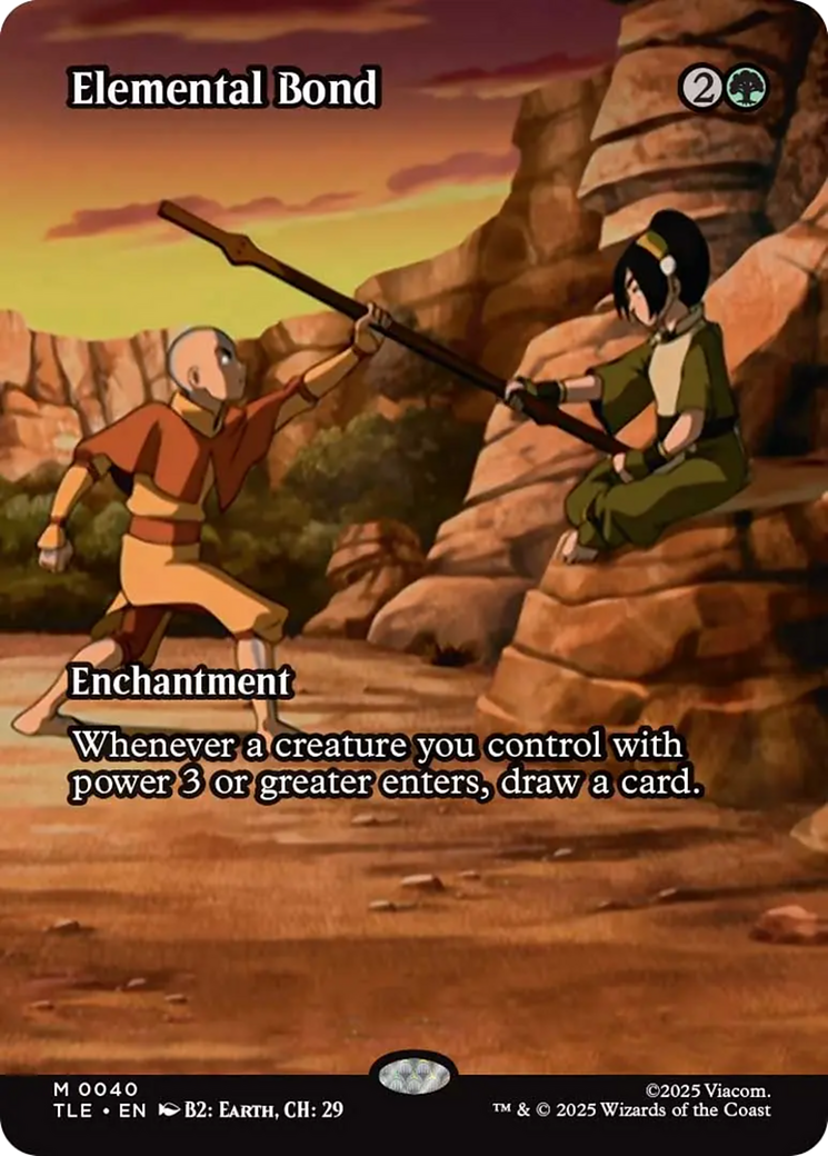 Elemental Bond (Borderless) [Avatar: The Last Airbender: Eternal-Legal] - Destination Retro