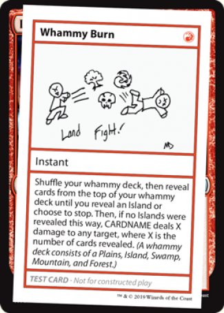 Whammy Burn (2021 Edition) [Mystery Booster Playtest Cards] - Destination Retro