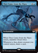 They Came from the Pipes (Extended Art) [Duskmourn: House of Horror Commander] - Destination Retro