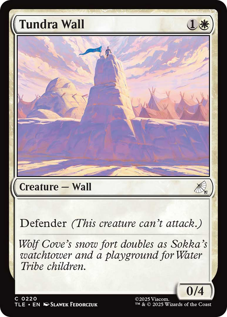 Tundra Wall [Avatar: The Last Airbender: Eternal-Legal] - Destination Retro