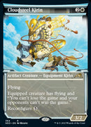 Cloudsteel Kirin (Showcase Soft Glow) [Kamigawa: Neon Dynasty] - Destination Retro