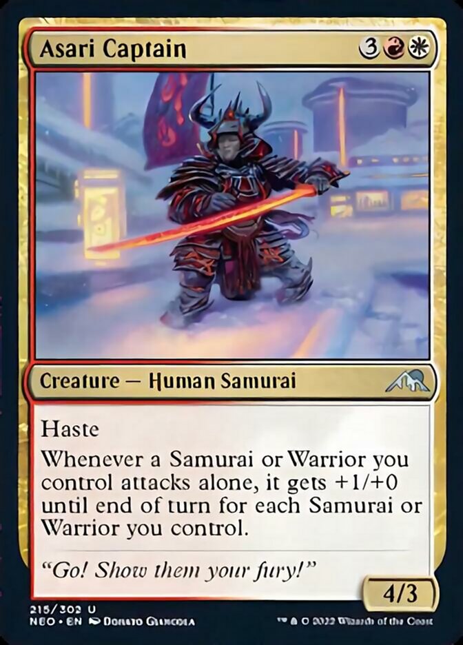 Asari Captain [Kamigawa: Neon Dynasty] - Destination Retro