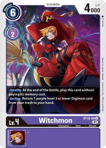 Witchmon [ST10-09] [Starter Deck: Parallel World Tactician] - Destination Retro