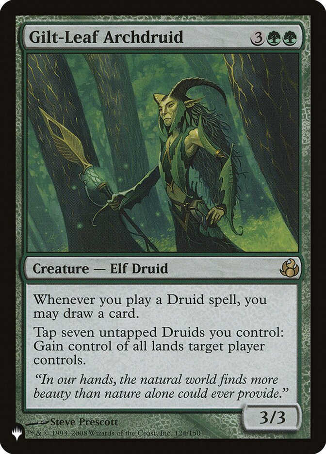 Gilt-Leaf Archdruid [The List] - Destination Retro