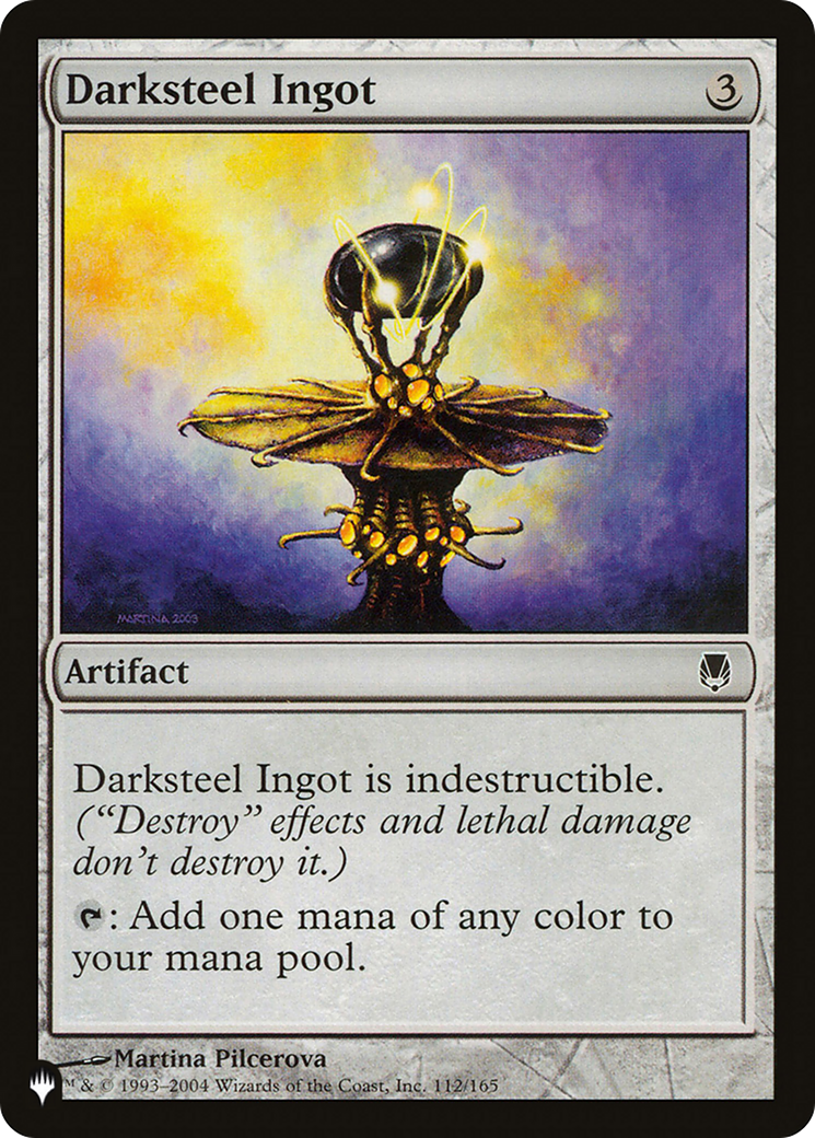 Darksteel Ingot [The List] - Destination Retro