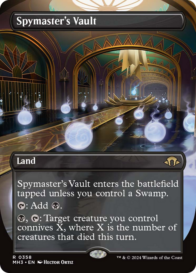 Spymaster's Vault (Borderless) [Modern Horizons 3] - Destination Retro