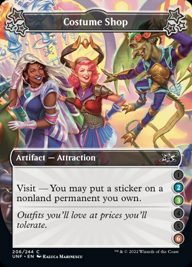 Costume Shop (2-3-6) [Unfinity] - Destination Retro