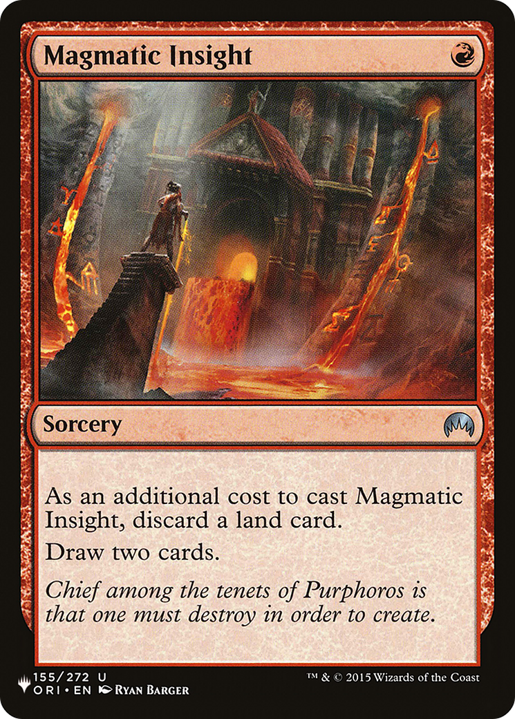 Magmatic Insight [The List] - Destination Retro