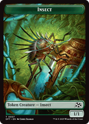 Insect // Elephant Double-Sided Token [Aetherdrift Tokens] - Destination Retro