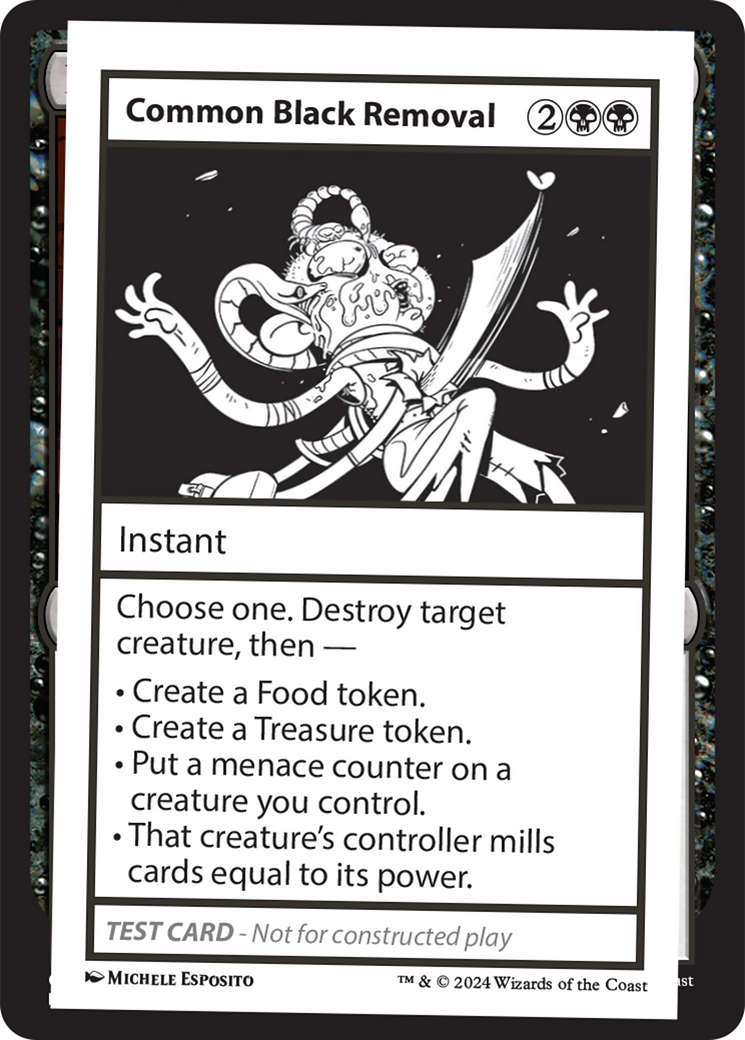 Common Black Removal [Mystery Booster 2 Playtest Cards] - Destination Retro