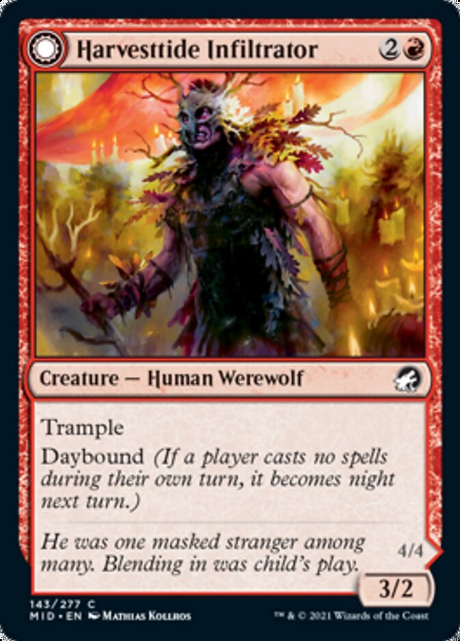Harvesttide Infiltrator // Harvesttide Assailant [Innistrad: Midnight Hunt] - Destination Retro