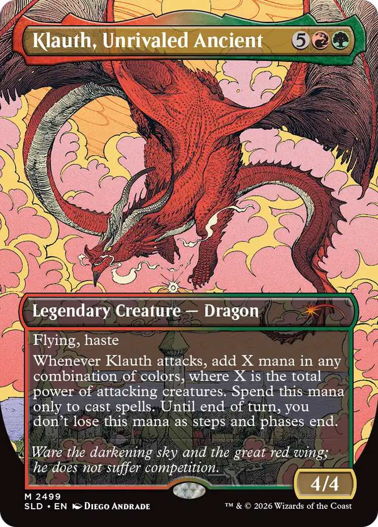 Klauth, Unrivaled Ancient [Secret Lair Drop Series] - Destination Retro