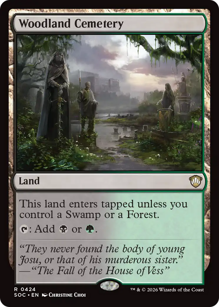 Woodland Cemetery [Secrets of Strixhaven Commander] - Destination Retro