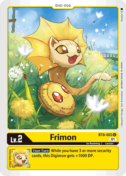 Frimon [BT8-003] [New Awakening] - Destination Retro