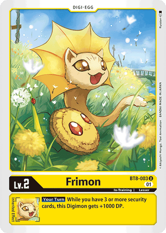 Frimon [BT8-003] [New Awakening] - Destination Retro