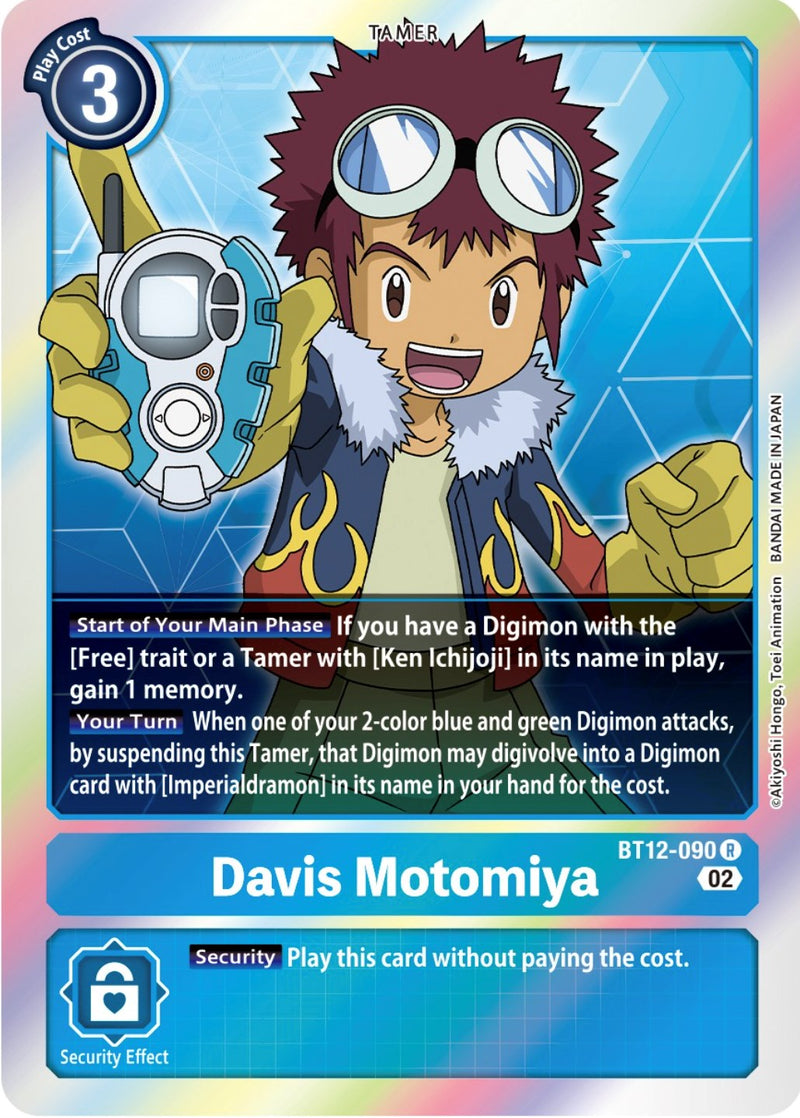 Davis Motomiya [BT12-090] [Across Time] - Destination Retro