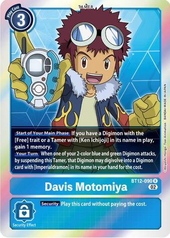 Davis Motomiya [BT12-090] [Across Time] - Destination Retro