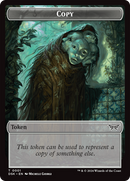 Horror // Copy Double-Sided Token [Duskmourn: House of Horror Tokens] - Destination Retro