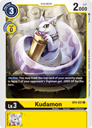Kudamon [BT4-037] [Great Legend] - Destination Retro