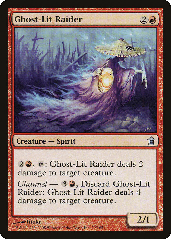 Ghost-Lit Raider [Saviors of Kamigawa] - Destination Retro