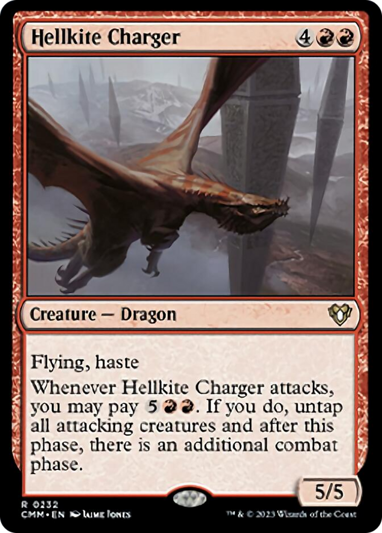 Hellkite Charger [Commander Masters] - Destination Retro