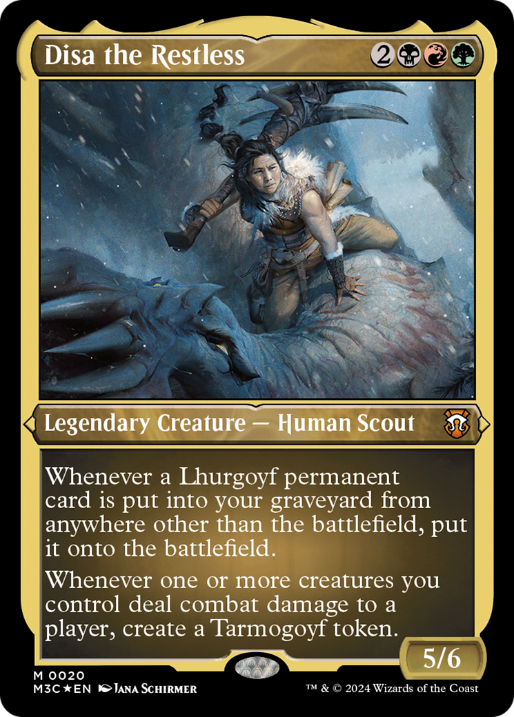 Disa the Restless (Foil Etched) [Modern Horizons 3 Commander] - Destination Retro