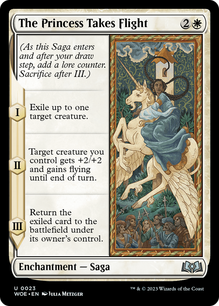 The Princess Takes Flight [Wilds of Eldraine] - Destination Retro